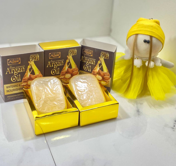 صابون سفید کننده پوست روغن آرگان مادام رانی