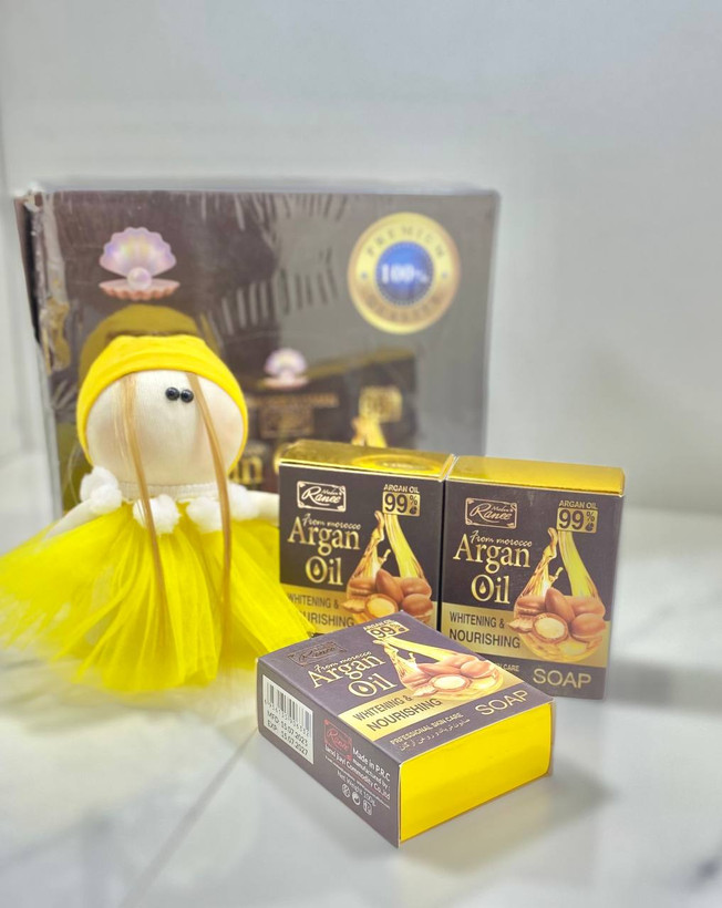 صابون سفید کننده پوست روغن آرگان مادام رانی
