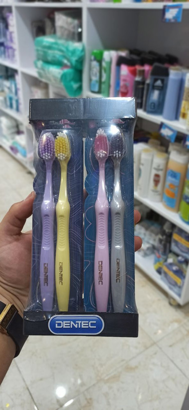 مسواک دو قلو مدیوم دن تک مدل توربو ایزی کلین