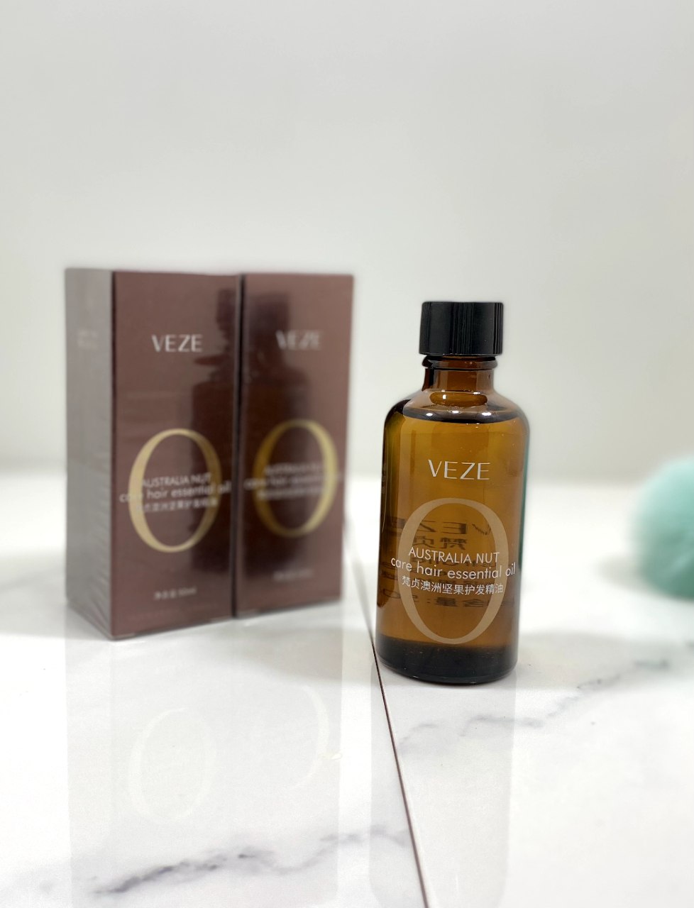 روغن تقویت‌کننده مو ویز با مکادمیا و بادام